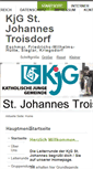 Mobile Screenshot of kjg-stjohannes.de